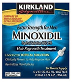 Kirkland Minoxidil 5% Extra Strength Men Hair Regrowth Solution -CHOOSE QUANTITY